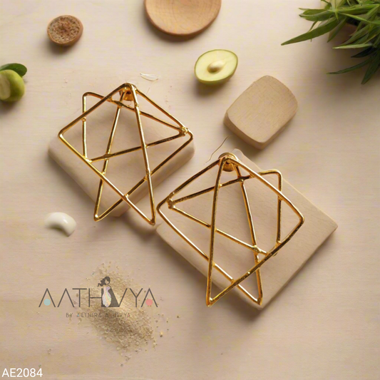 ABSTRACT GEOMETRIC EARRINGS - AE2084